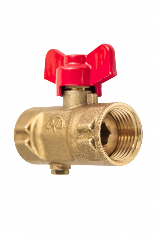 Кран шаровый трёхходовой для манометра 11б27п(м) Pу16 Ду15 G1/2xM20x1,5 ФИЗТЕХ  по лучшей цене с доставкой - интернет-магазин Прогрессивные решения